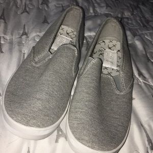 Gray shoes